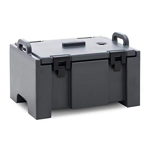 Royal Catering RC-TB37 Thermobox Toplader für GN 1/1 Behälter (15-20 cm tief) 37 L Thermobehälter Warmhaltebox Thermo-Essensbehälter von Royal Catering