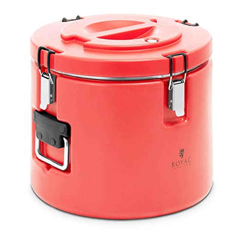 Royal Catering RC_TT_2 Thermobehälter 15 L Warmhaltebehälter Thermobehälter für Essen Wärmebehälter Thermoport von Royal Catering
