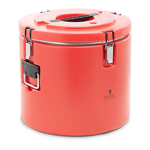 Royal Catering RC_TT_4 Thermobehälter 30 L Warmhaltebehälter Thermobehälter für Essen Wärmebehälter Thermoport von Royal Catering