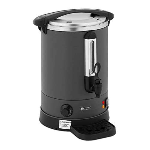 Royal Catering RC-WBDW14CG Wasserkocher 13,5 L 2500 W Abtropfschale Wasserkocher Edelstahl Glühweinkocher Heißwasserbereiter Heißgetränkespender Royal Catering RC-WBDW14CG Wasserkocher 13,5 L 2500 W Abtropfschale Wasserkocher Edelstahl Glühweinkocher Heißwasserbereiter Heißgetränkespender von Royal Catering