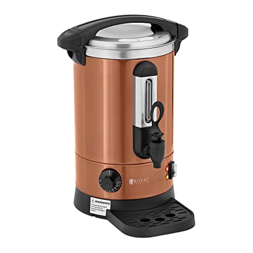 Royal Catering RC-WBDWC6O Wasserkocher 6,1 L 1500 W Wasserkocher Edelstahl Glühweinkocher Heißwasserbereiter Heißgetränkespender Royal Catering RC-WBDWC6O Wasserkocher 6,1 L 1500 W Wasserkocher Edelstahl Glühweinkocher Heißwasserbereiter Heißgetränkespender von Royal Catering