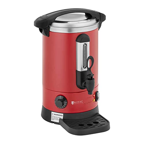 Royal Catering RC-WBDWC6R Wasserkocher 6,1 L 1500 W Wasserkocher Edelstahl Glühweinkocher Heißwasserbereiter Heißgetränkespender Royal Catering RC-WBDWC6R Wasserkocher 6,1 L 1500 W Wasserkocher Edelstahl Glühweinkocher Heißwasserbereiter Heißgetränkespender von Royal Catering