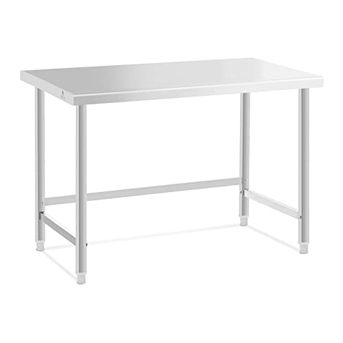 Royal Catering RCAT-120/60-PS Edelstahltisch 120 x 60 cm 91 kg Tragkraft Arbeitstisch Edelstahl Gastro Tisch Arbeitstisch Küche Royal Catering RCAT-120/60-PS Edelstahltisch 120 x 60 cm 91 kg Tragkraft Arbeitstisch Edelstahl Gastro Tisch Arbeitstisch Küche von Royal Catering