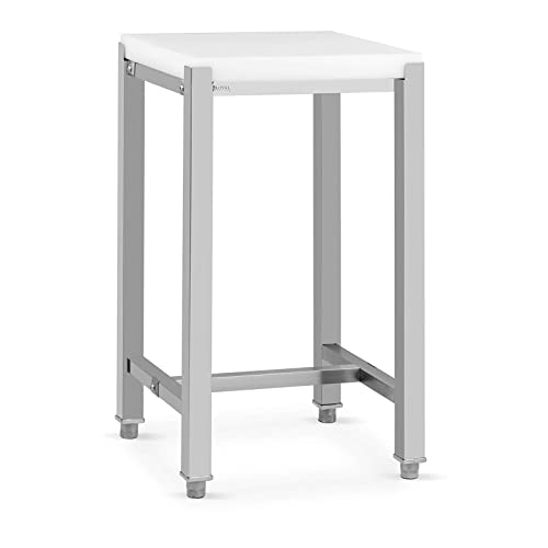 Royal Catering RCBC-04 Metzgerblock 40 x 50 cm 5 cm dicke Schneidplatte Hackklotz Küche Hackblock Metzger Block von Royal Catering