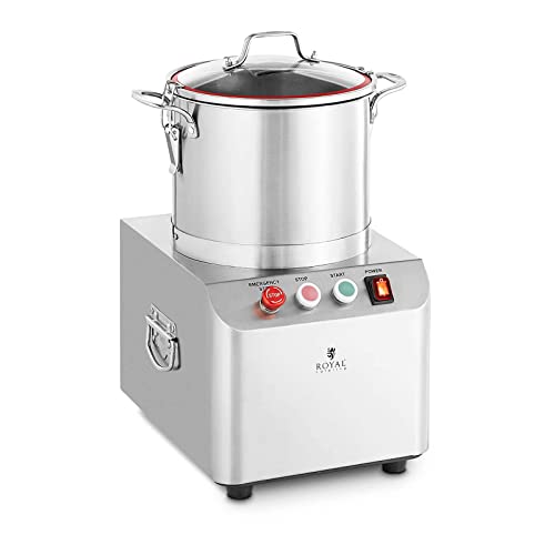 Royal Catering RCBC-10.1 Tischkutter 1400 U/min 10 l Küchenkutter Kutter Küchenmaschine Royal Catering RCBC-10.1 Tischkutter 1400 U/min 10 l Küchenkutter Kutter Küchenmaschine von Royal Catering