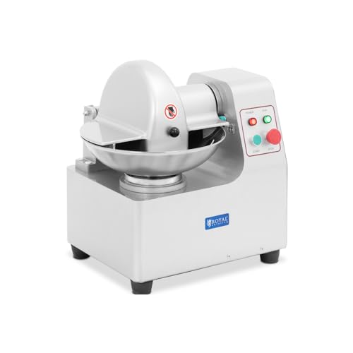 Royal Catering RCBC-5V3 Tischkutter 1360 U/min 5 L 550 W Edelstahlschüssel Küchenkutter Küchenmaschine Gastro-Kutter Royal Catering RCBC-5V3 Tischkutter 1360 U/min 5 L 550 W Edelstahlschüssel Küchenkutter Küchenmaschine Gastro-Kutter von Royal Catering