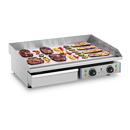 Royal Catering RCEG-75 Elektro-Grillplatte 2 x 2.200 W 72,5 cm breit Spritzschutz Grillplatte Griddleplatte Bräter Bratplatte Griddle Elektrogrill Royal Catering RCEG-75 Elektro-Grillplatte 2 x 2.200 W 72,5 cm breit Spritzschutz Grillplatte Griddleplatte Bräter Bratplatte Griddle Elektrogrill von Royal Catering