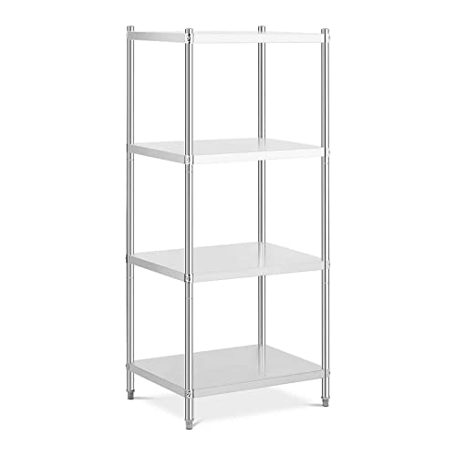 Royal Catering RCER-8060 Edelstahlregal 80 x 60 x 180 cm 200 kg Küchenregal Gastroregal Schwerlastregal Royal Catering RCER-8060 Edelstahlregal 80 x 60 x 180 cm 200 kg Küchenregal Gastroregal Schwerlastregal von Royal Catering