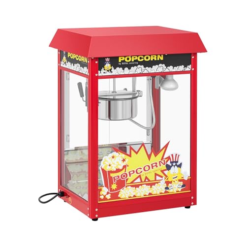 Royal Catering RCPS-16E.3-2F Popcornmaschine Retro-Design 195 °C / 235 °C 2 Temperaturen für süßes und salziges Popcorn rot Popcornmaker Popcorn-Automat Royal Catering RCPS-16E.3-2F Popcornmaschine Retro-Design 195 °C / 235 °C 2 Temperaturen für süßes und salziges Popcorn rot Popcornmaker Popcorn-Automat von Royal Catering