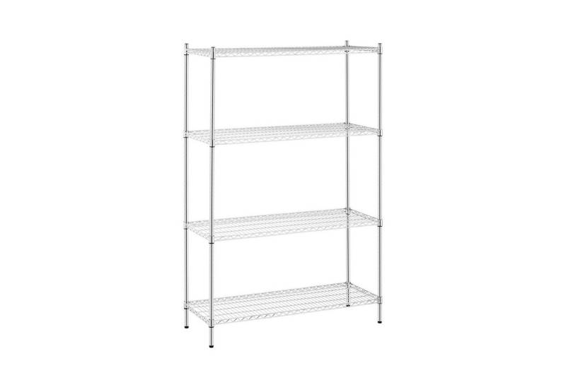 Royal Catering Standregal Metallregal 1.000 kg Standregal 120 x 45 x 180 cm Steckregal von Royal Catering