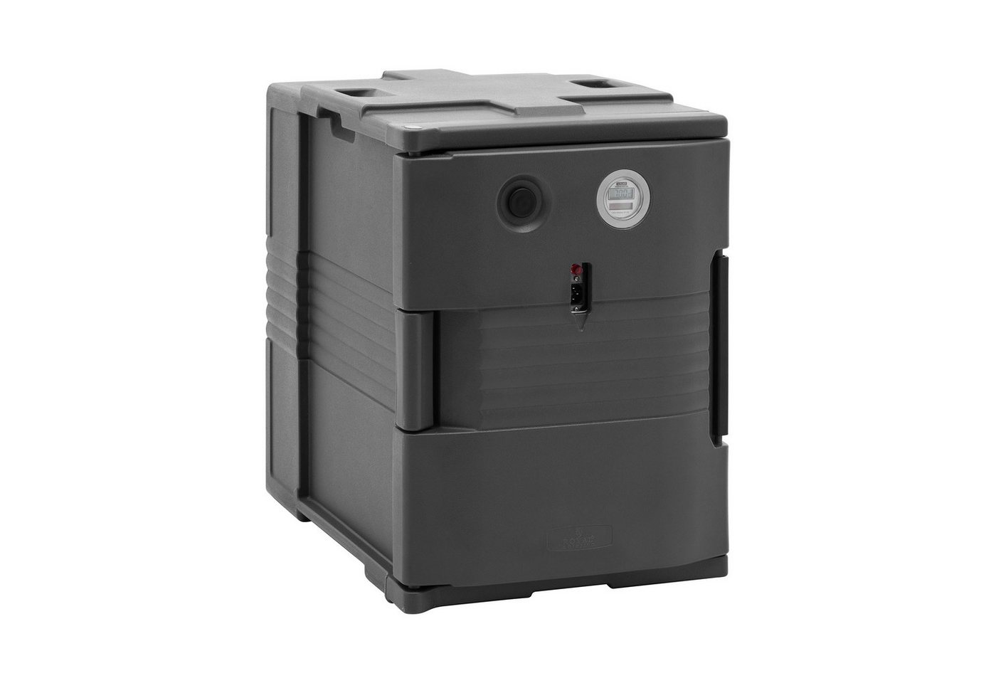 Royal Catering Thermobehälter GN 1/1 Thermobox 90 l Frontlader Transporthälter beheiztbar bis 70 °C, Kunststoff (Polyethylen), Schaumstoff von Royal Catering