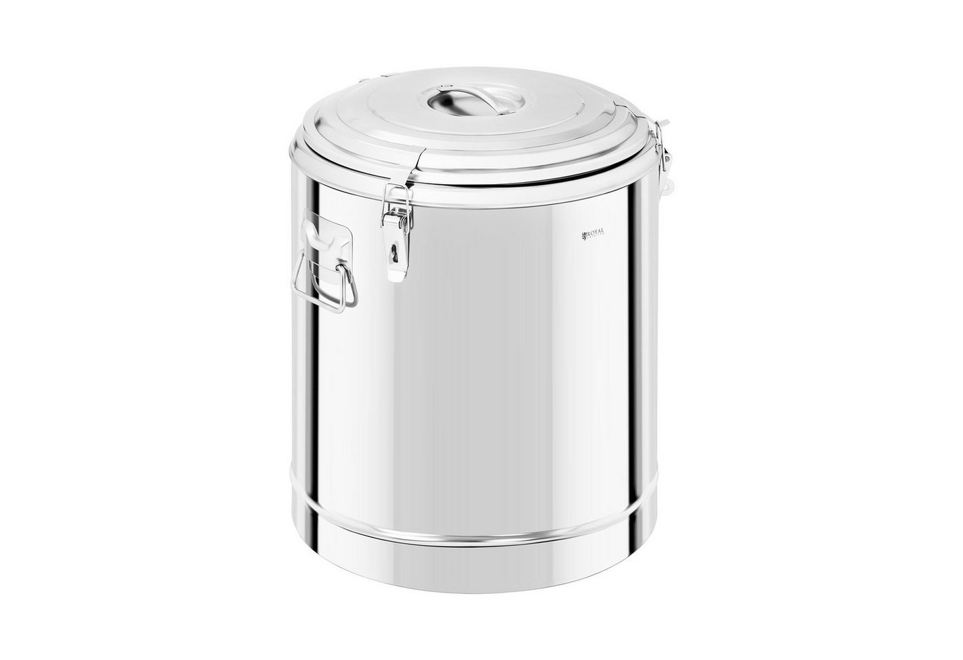 Royal Catering Thermobehälter Thermobox Warmhaltebehälter Thermoport 60 L, Edelstahl von Royal Catering