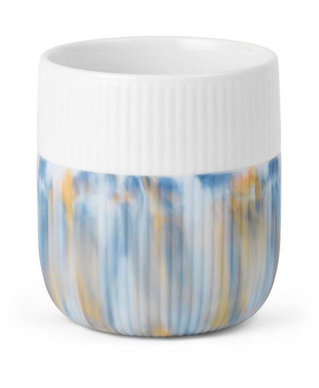 Becher 0,35 l Contrast Gerippt Ocean Mist von Royal Copenhagen
