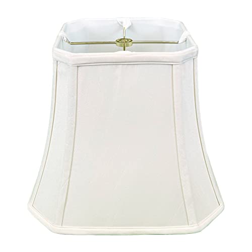 Royal Designs BS-705-14WH Eck-Lampenschirm, zeitlos, quadratisch, 7 x 14 x 11,25 cm, Weiß von Royal Designs, Inc.