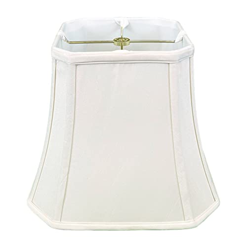 Royal Designs Eck-Lampenschirm, quadratisch, weiß, 22,9 x 40,6 x 33,1 cm von Royal Designs, Inc