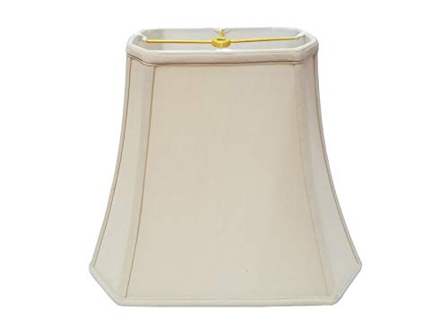 Royal Designs Lampenschirm, rechteckig, geschnitten, Beige – (5 x 6,5 cm) x (8 x 12) x 10 cm von Royal Designs, Inc