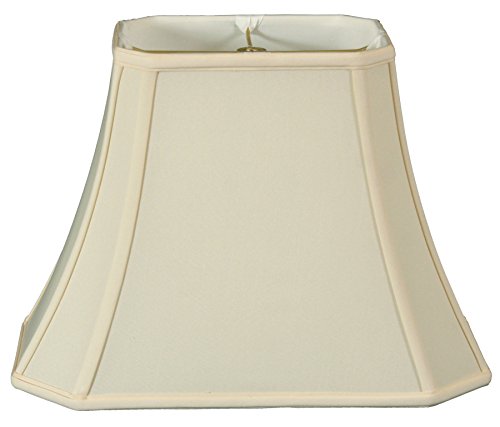 Royal Designs Eck-Lampenschirm, rechteckig, Eierschale, 7 x 9 x 10,25 x 16 x 12,25 cm von Royal Designs, Inc