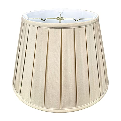 Royal Designs Empire Englisch Falte Basic Lampe 10,5 x 16 x 11 Traditionell beige von Royal Designs, Inc