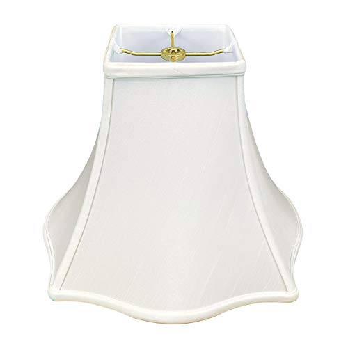Royal Designs Lampenschirm, quadratisch, Glocke, Weiß, 4 x 10 x 8,5 cm von Royal Designs, Inc