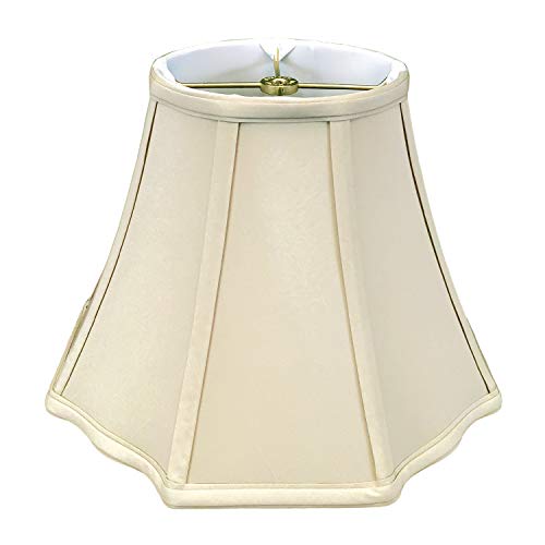 Royal Designs Lampenschirm für Außenecken, 22,9 x 40,6 x 30,5 cm, Beige von Royal Designs, Inc