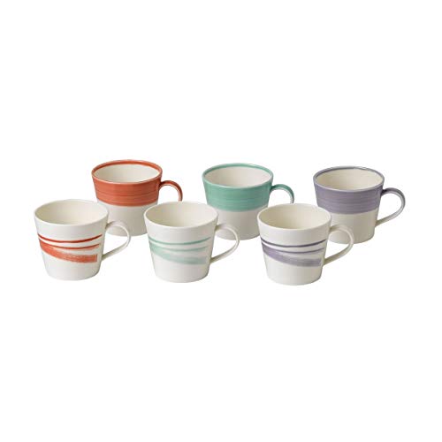 Royal Doulton 1815 Bold Mugs, 6 Stück von Royal Doulton