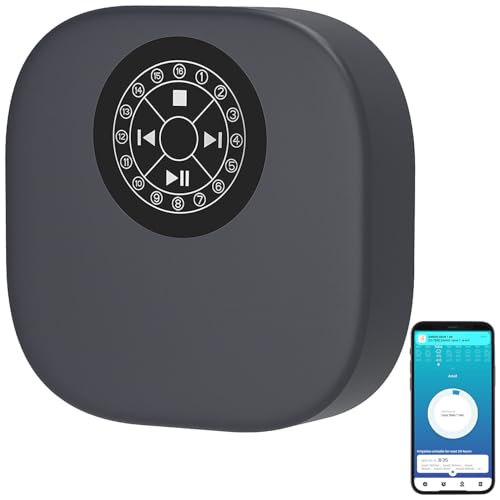 Royal Gardineer für Bluetooth: WLAN-Smart-Sprinkler-Controller, 16 Zonen, Echtzeit-Wetter, App (WiFi, WLAN-Controller Bewässerung, Gartenschlauch) von Royal Gardineer