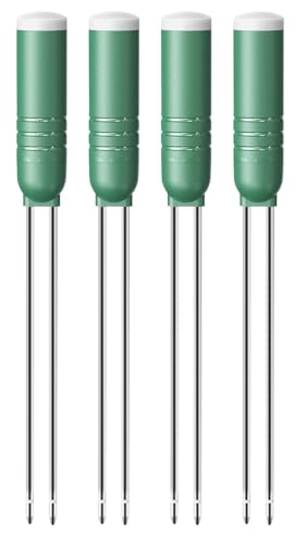 Royal Gardineer Pflanzenwassermonitor: 4er-Set Sensoren für 4in1-Funk-Bodenfeuchtigkeitsmesser BFM-100 (Gartenbodenfeuchtemesser, Bodenfeuchteprüfer, Gewächshaus) von Royal Gardineer