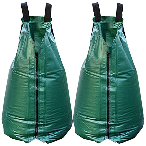 Royal Gardineer Bewässerungssack: 2er-Set XL-Baum-Bewässerungsbeutel, 75 l, UV-resistent, PVC (Gartenbewässerungs-Wassersack, Baumtropfbewässerungsbeutel, Gewächshaus) von Royal Gardineer