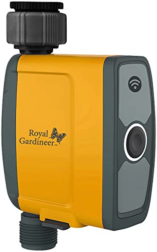 Royal Gardineer Zubehör zu WLAN Ventil: Bewässerungs-Ventilmit Wasserzähler für Bewässerungscomputer BWC-500 (Bewässerungsventile, WLAN Bewässerungsventil, Bewasserung Computer) von Royal Gardineer