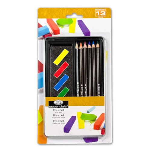 Royal & Langnickel RSET-ART2506 - Kunst Set in Blechbox Small, Pastellstift von Royal & Langnickel