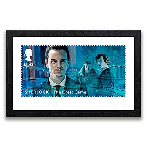 Gerahmter Kunstdruck Sherlock The Great Game von Royal Mail