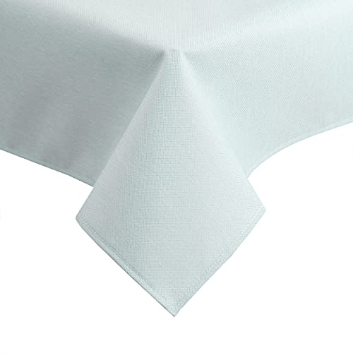 ROYAL SCHNEIDER Tischdecke Tischtuch Tischläufer Tischwäsche Gastronomie Leinen Optik Kollektion einfarbig pflegeleicht waschbar eckig rund oval NEU!, Pastel Down - 5452, Tischdecke - 100x100cm von Royal Schneider