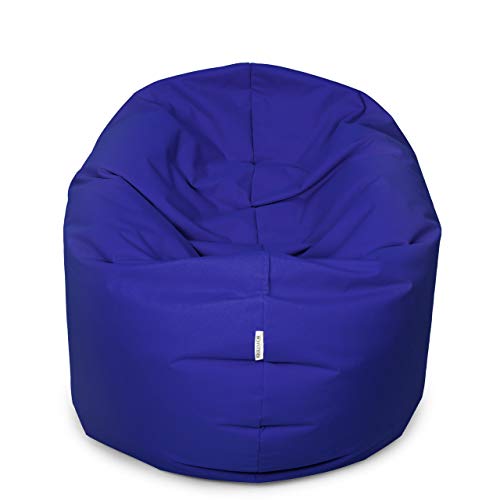 Royal Schneider Sitzsack Sitzkissen Bean Bag Gamer Kissen Sessel NEU Verschiedene Varianten, Blau - 300-05, 100cm Durchmesser (300 Liter) von Royal Schneider