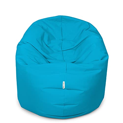 Royal Schneider Sitzsack Sitzkissen Bean Bag Gamer Kissen Sessel NEU Verschiedene Varianten, Dunkles Türkis - 300-25, 100cm Durchmesser (300 Liter) von Royal Schneider