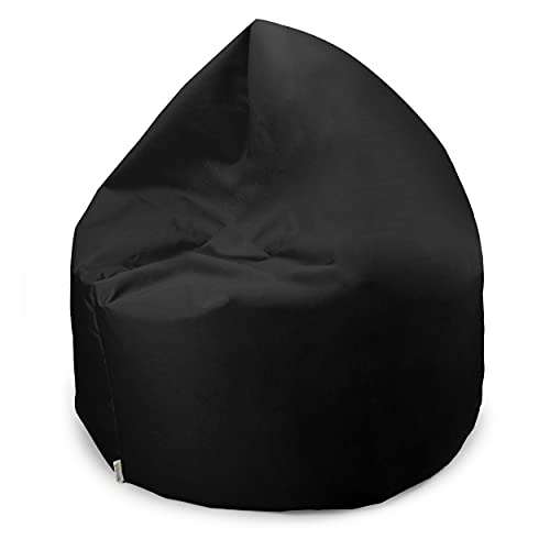 Royal Schneider Sitzsack Sitzkissen Bean Bag Gamer Kissen Sessel NEU Verschiedene Varianten, Schwarz - 300-01, Beanbag XXXL 480 Liter von Royal Schneider