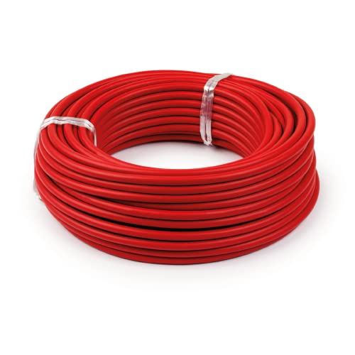 SOLARKABEL H1Z2Z2-K SOLARLEITUNG PHOTOVOLTAIK PV ROT SCHWARZ KABEL 4MM² BIS 6MM² 1-100m, 4 mm² Rot, 1m von Royal Schneider