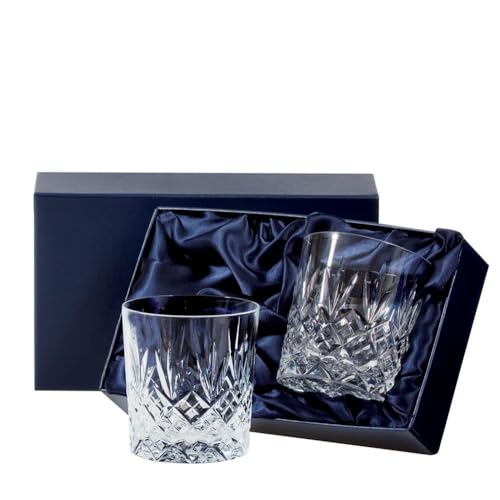 Royal Scot Crystal - Whisky-Gläser-Set „Edinburgh“ bestehend aus 2 Whisky-Gläsern, 325 ml von Royal Scot Crystal