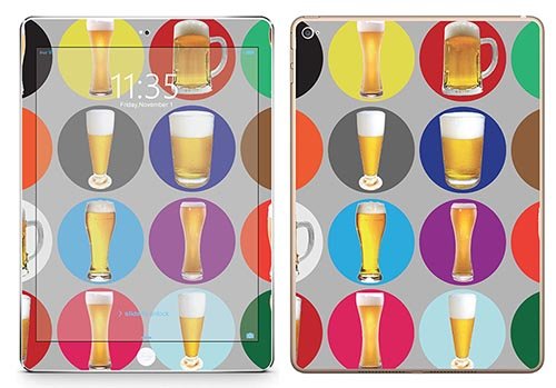 Royal Wandtattoo RS. 102167 selbstklebend für iPad Air 2, Motiv Beer Glasses von Royal Sticker
