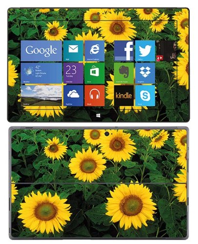 Royal Wandtattoo RS. 49844 selbstklebend für Microsoft Surface Pro, Design Sonnenblumenfeld von Royal Sticker