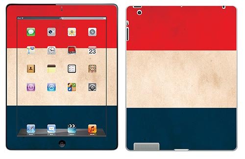 Royal Wandtattoo RS. 70984 selbstklebend für iPad 4, Design Flagge Niederlande von Royal Sticker