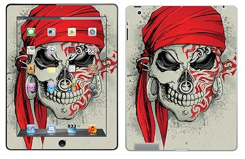 Royal Wandtattoo RS. 72310 selbstklebend für iPad 3, Motiv Tattoo Skull von Royal Sticker