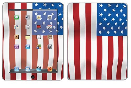 Royal Wandtattoo RS. 78987 selbstklebend für iPad, Motiv Flagge USA von Royal Sticker