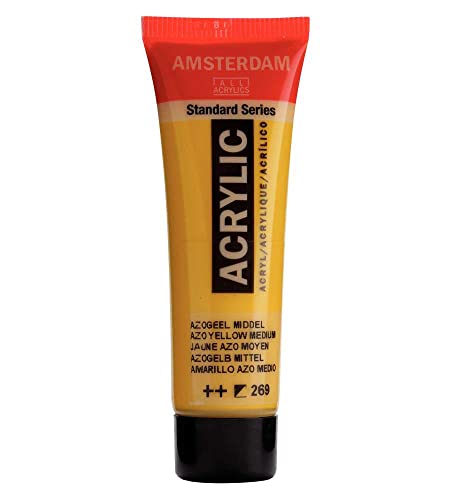 Royal Talens Amsterdam Acryl, 20 ml, mittelgelb von Amsterdam