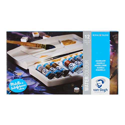 Royal Talens Van Gogh Pocket Aquarellfarbe Set-Metallic & Interferenzfarben von Royal Talens