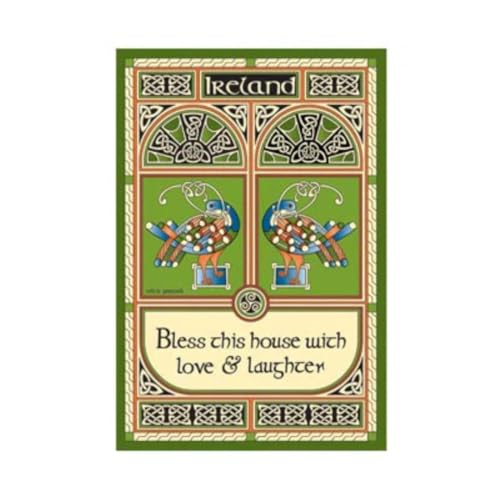 Royal Tara Geschirrtuch Handtuch aus 100% Baumwolle mit Keltischem Pfau Design | Irish Home Geschenke Einweihungsparty Souvenirs Zubehör Küche von Royal Tara