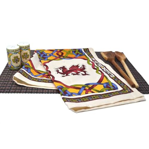 Royal Tara Irische Geschirrtücher mit Keltischen Knoten 100% Baumwolle, 2 Stück Royal Tara Irische Geschirrtücher mit Keltischen Knoten 100% Baumwolle, 2 Stück von Royal Tara