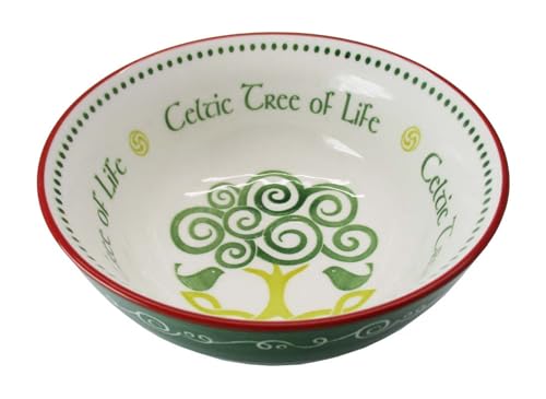 Royal Tara Irish Ceramic Blessing Bowl zum Servieren von Suppen, Eintöpfen, Salaten, Bone China-Rührschüssel für die Küche (Baum des Lebens) von Royal Tara