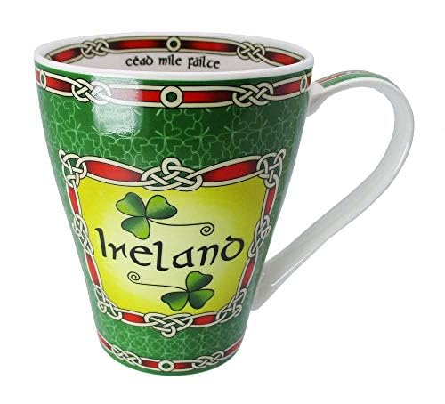 Royal Tara Keramikbecher Grün Irland Design Irisches Kleeblatt 4 Blatt Kleeblatt Heiße Getränke Küchengeschirr Royal Tara Keramikbecher Grün Irland Design Irisches Kleeblatt 4 Blatt Kleeblatt Heiße Getränke Küchengeschirr von Royal Tara