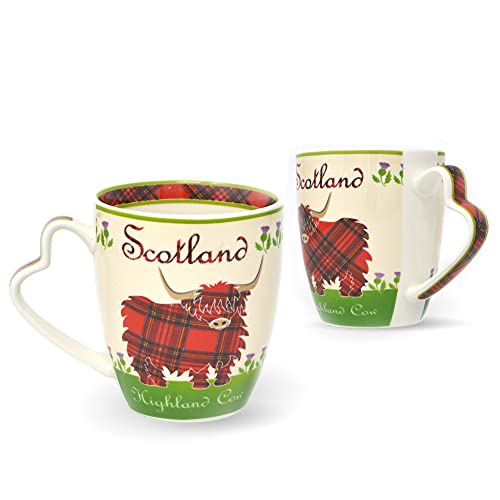 Royal Tara Tasse mit Schottland-Highland-Kuh, 380 ml, 2 Stück von Royal Tara