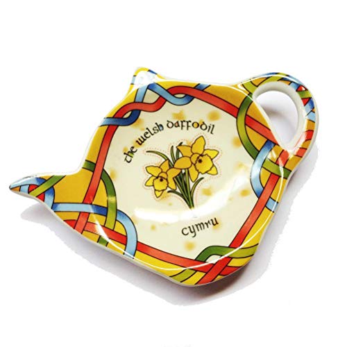 Royal Tara Walisischer Irisch Daffodil Narzisse Teebeutelhalter aus New Bone China | Welsh Teebeutelablage aus Keramik | Tellerchen für Teebeutel Royal Tara Walisischer Irisch Daffodil Narzisse Teebeutelhalter aus New Bone China | Welsh Teebeutelablage aus Keramik | Tellerchen für Teebeutel von Royal Tara